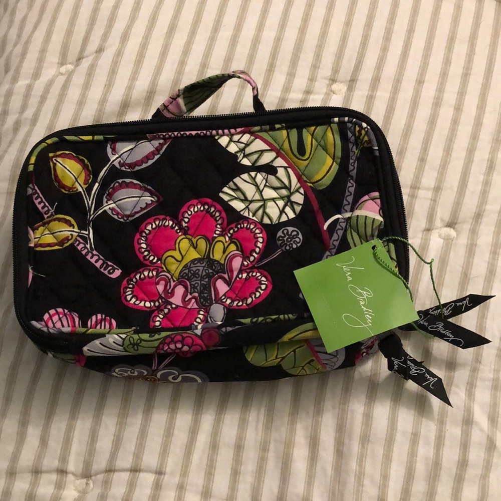 Vera Bradley Blush & Brush makeup case